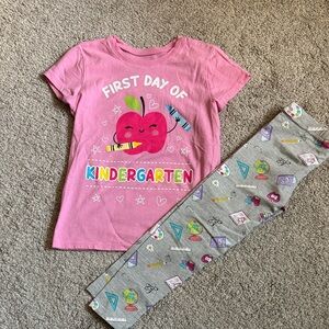 Pink and Gray Kindergarten Set